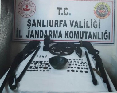 Şanlıurfa'da 104 Adet Tarihi Eser Ele Geçirildi