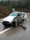 Sinop'ta Trafik Kazası Açıklaması 1'İ Çocuk 3 Yaralı Haberi