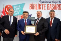 HASAN BASRI GÜZELOĞLU - Vali Güzeloğlu'ndan Dicle Elektrik'e Teşekkür Belgesi