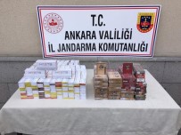 KAÇAK - Ankara'da Yolcuların Valizinden 660 Paket Kaçak Sigara Ve 290 Paket Pipo Tütünü Çıktı