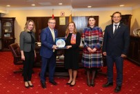 ARNAVUT - Arnavutluk İstanbul Başkonsolosu'ndan Trakya Üniversitesine Ziyaret