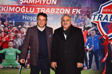 Başkan Zorluoğlu'ndan Hekimoğlu Trabzon FK Kulüp Başkanı Celil Hekimoğlu'na Ziyaret