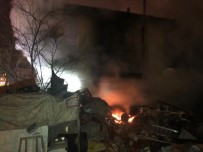 Başkent'te 2 Katlı Evde Yangın Çıktı Açıklaması 4 Yaralı