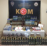 KAÇAK - Bursa'da Kaçak İçki Ve Sigara Operasyonu