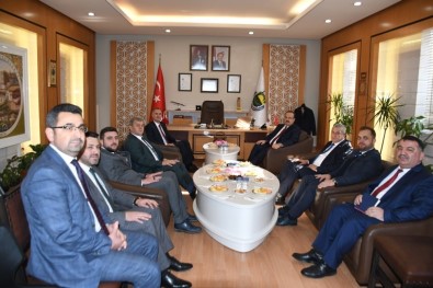 Bursa Valisi Canbolat'tan Başkan Taban'a Ziyaret