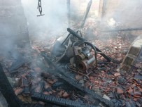 Dam Yangınında 5 Hayvan Telef Oldu