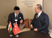 DAVOS - Dışişleri Bakanı Çavuşoğlu, Ummanlı Mevkidaşıyla Görüştü
