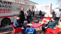 GÜMÜŞ MADALYA - Doğanşehir'de Kan Bağışı Kampanyası