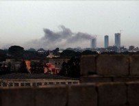 ULUSAL MUTABAKAT - Hafter güçleri Trablus'taki Mitiga Havalimanı'nı grad füzeleriyle vurdu