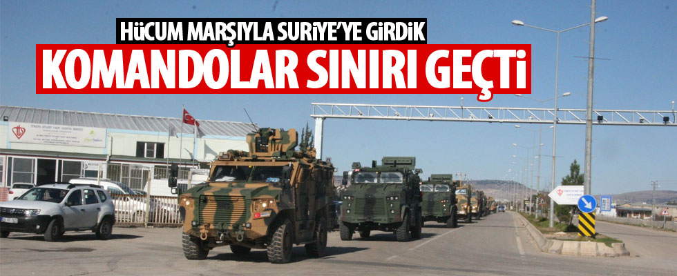 Sınıra komando sevkıyatı sürüyor!