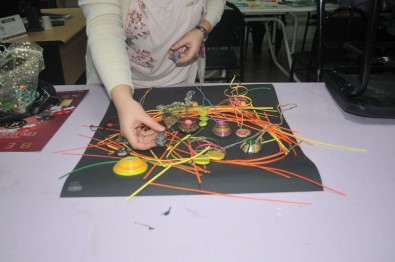 Kursiyerlerden Geri Dönüşüm Şaheserleri