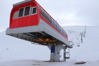 KAR KALINLIĞI - (Özel) Abalı Kayak Merkezi Sezonu Açamadı