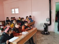 Rasulayn'da Ders Başı Yapan Öğrenciler, Okullara Dağıtılan Sobalarla Isındı