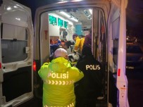 KıBRıS - Sınava Yetişmeye Çalışan Öğrenci Otomobilin Altında Kaldı