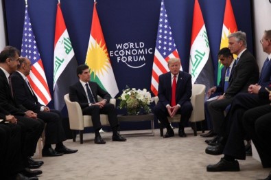 Trump, Irak Cumhurbaşkanı Salih Ve IKBY Başkanı Barzani İle Görüştü