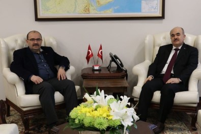 Vali Dağlı'ya Trabzon Ve Bişkek Valilerinden Ziyaret