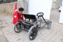 AHMET KARAHAN - 14 Yaşında Kendi Elektrikli Aracını Yaptı