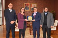 REKTÖR - Almanya Kültür Ataşesi Maren Hülskemper'den BŞEÜ'ye Ziyaret