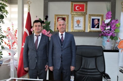 Başkan Akman'dan İlçe Başkanı Başdinç'e 'Hayırlı Olsun' Ziyareti