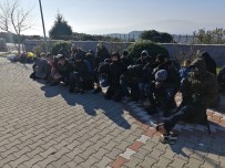 KURUÇEŞME - Çanakkale'de 39 Mülteci Yakalandı