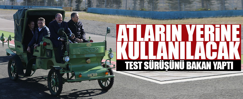 Faytonların yerini alacak