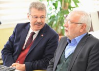 MUSTAFA ELİTAŞ - Önceki Dönem Ekonomi Bakanı Mustafa Elitaş Kayseri Şeker'de Temaslarda Bulundu
