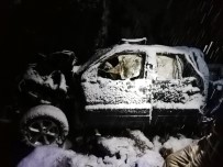 Otomobil Uçuruma Yuvarlandı Açıklaması Karı-Koca Hayatını Kaybetti