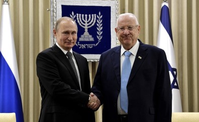 Putin, İsrail'de Başbakan Netanyahu Ve Cumhurbaşkanı Rivlin İle Görüştü
