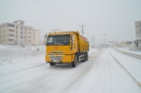 DODGE - Safranbolu'da Kar Küreme Ve Tuzlama Çalışması