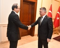 JAPONYA - Vali Yazıcı Japonya Başkonsolosunu Ağırladı