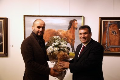 'Atların Rüyası' Adlı Resim Sergisi OSM'de Açıldı