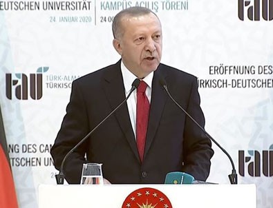 Cumhurbaşkanı Erdoğan'dan Libya mesajı
