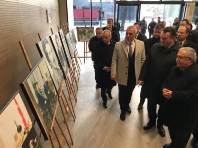 Hendek'te Gaffar Okkan Resim Sergisi Açıldı
