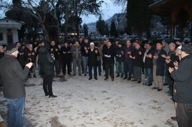 Kudüs Müftüsü'nün Tutuklanması Amasya'da Protesto Edildi