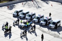 MERINOS HALı - Yeni Polis Araçları Törenle Hizmete Girdi