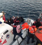 SAHİL GÜVENLİK - Ayvalık'ta 47 Düzensiz Göçmen Yakalandı