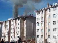 ADNAN KAHVECI - Depremin vurduğu Elazığ'da yangın