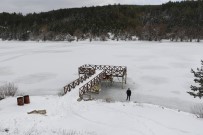 Karabük'te Göletler Buz Tuttu Haberi