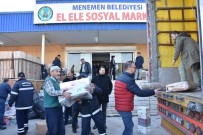 Menemen'den Elazığ'daki Depremzedelere Yardım