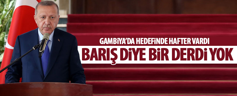Başkan Erdoğan'dan sert Hafter mesajı!