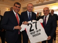 MEHMET BÜYÜKEKŞI - Cumhurbaşkanı Erdoğan'a 27 Numaralı Gaziantep FK Forması