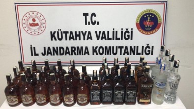 Kütahya'da 36 Litre Kaçak İçki Ele Geçirildi