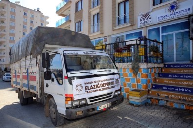 Mardin Valiliği İle Büyükşehir Belediyesi'nden Elazığ'a Yardım Seferberliği