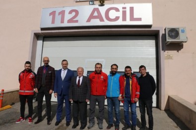 Meclis Başkanı Yıldız, Elazığ'dan Dönen AFAD, 112 Ve UMKE Ekiplerini Ziyaret Etti