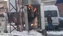 ATABAĞı - Siirt'te Trafo Yangını Paniğe Neden Oldu