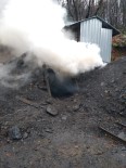KÖMÜR OCAĞI - Zonguldak'ta 51 Kaçak Kömür Ocağı Dinamitle Patlatıldı