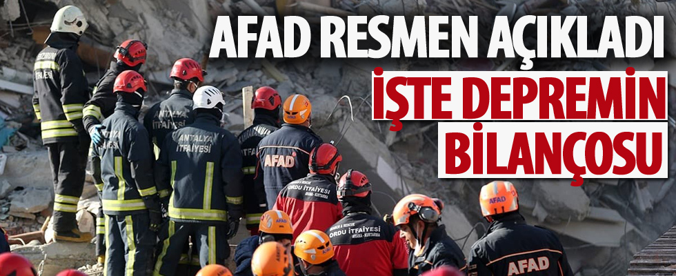 AFAD'dan Elazığ'da meydana gelen depremle ilgili son dakika açıklaması