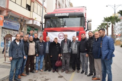 Aliağa'dan Deprem Bölgesine Yardım Tırı Yola Çıktı