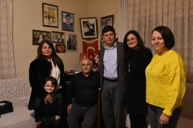 Başkan Özcan Şehit Ailelerini Unutmadı