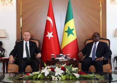 Cumhurbaşkanı Erdoğan, Senegalli Mevkidaşı İle Görüştü